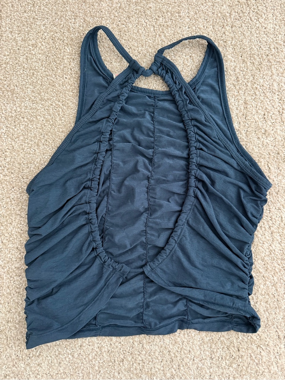 Free People Movement Ruched Racerback Tank Top - Picture 2 of 2